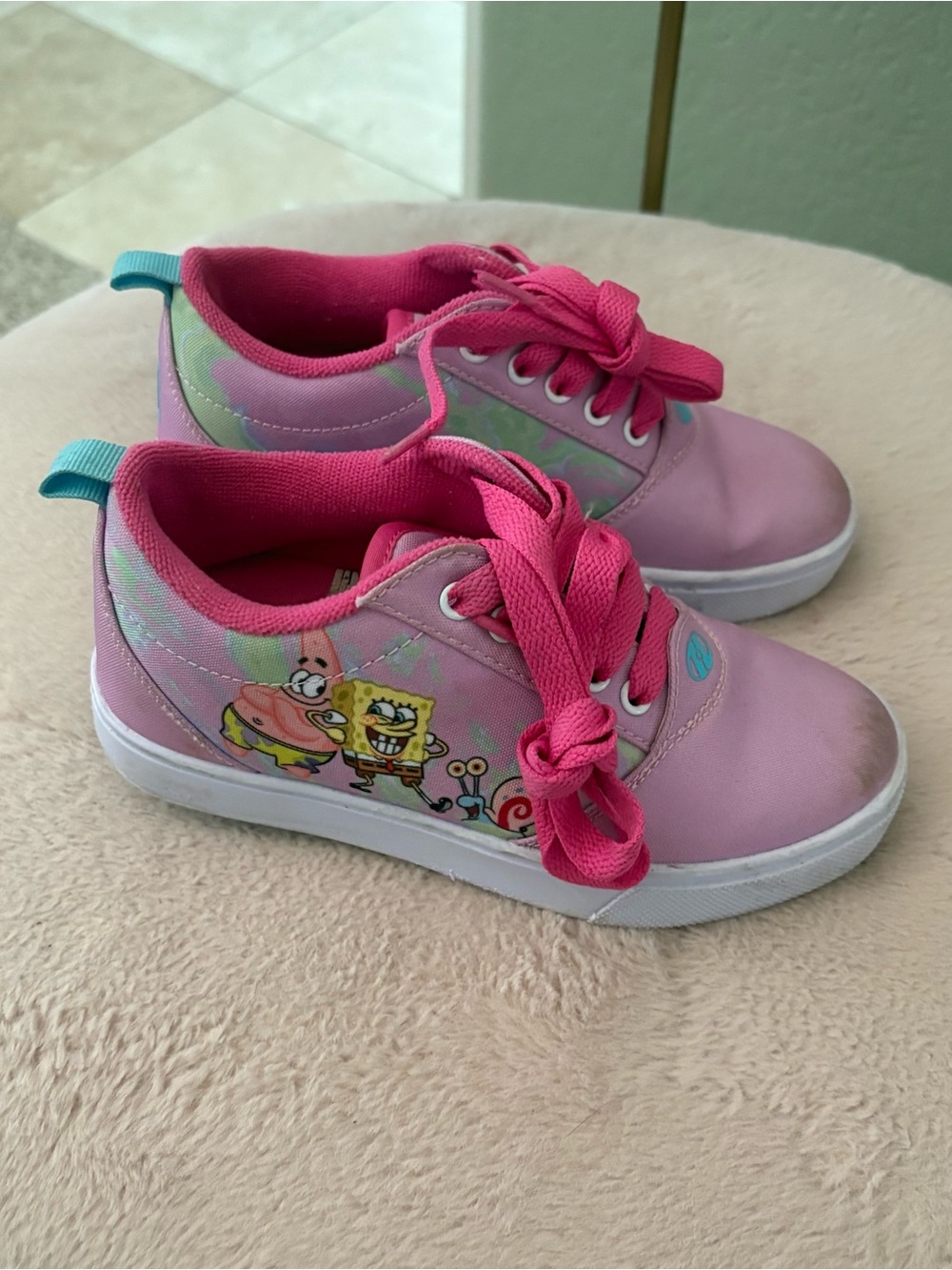HEELYS Pink SpongeBob Sneakers